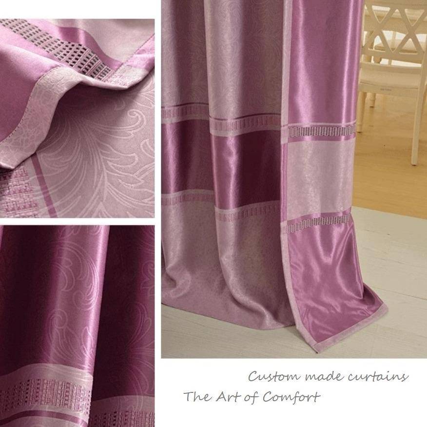 Dalia custom made curtains, purple curtains, blackout curtains, curtain shop online Europe, Gardinen nach Maß