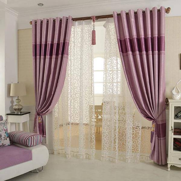 Dalia purple curtains, custom made curtains, blackout curtains, custom curtain shop online, curtain shop Europe, Gardinen nach Maß