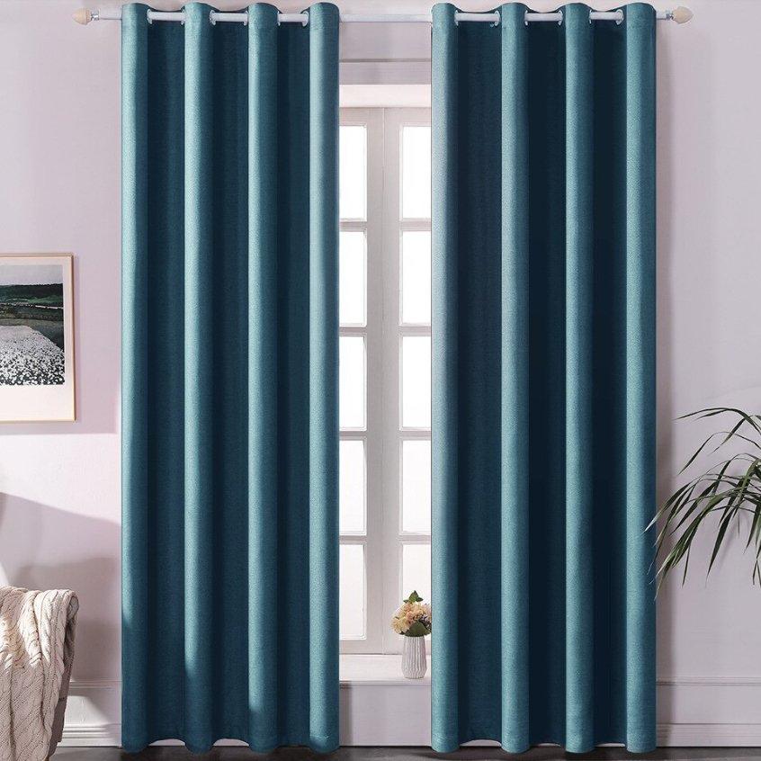 Freo blue color curtain, blackout curtain, curtain shop, Gardinen nach maß, nach maß Vorhänge