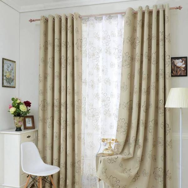 Kinta custom made curtains, beige curtains, online curtain shop Europe, Gardinen nach Maß, wohnzimmer vorhange