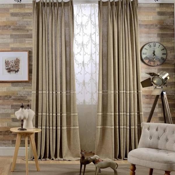 Villa custom made curtains, brown curtains, online curtain shop, curtains Europe, Gardinen nach maß, nach maß Vorhänge
